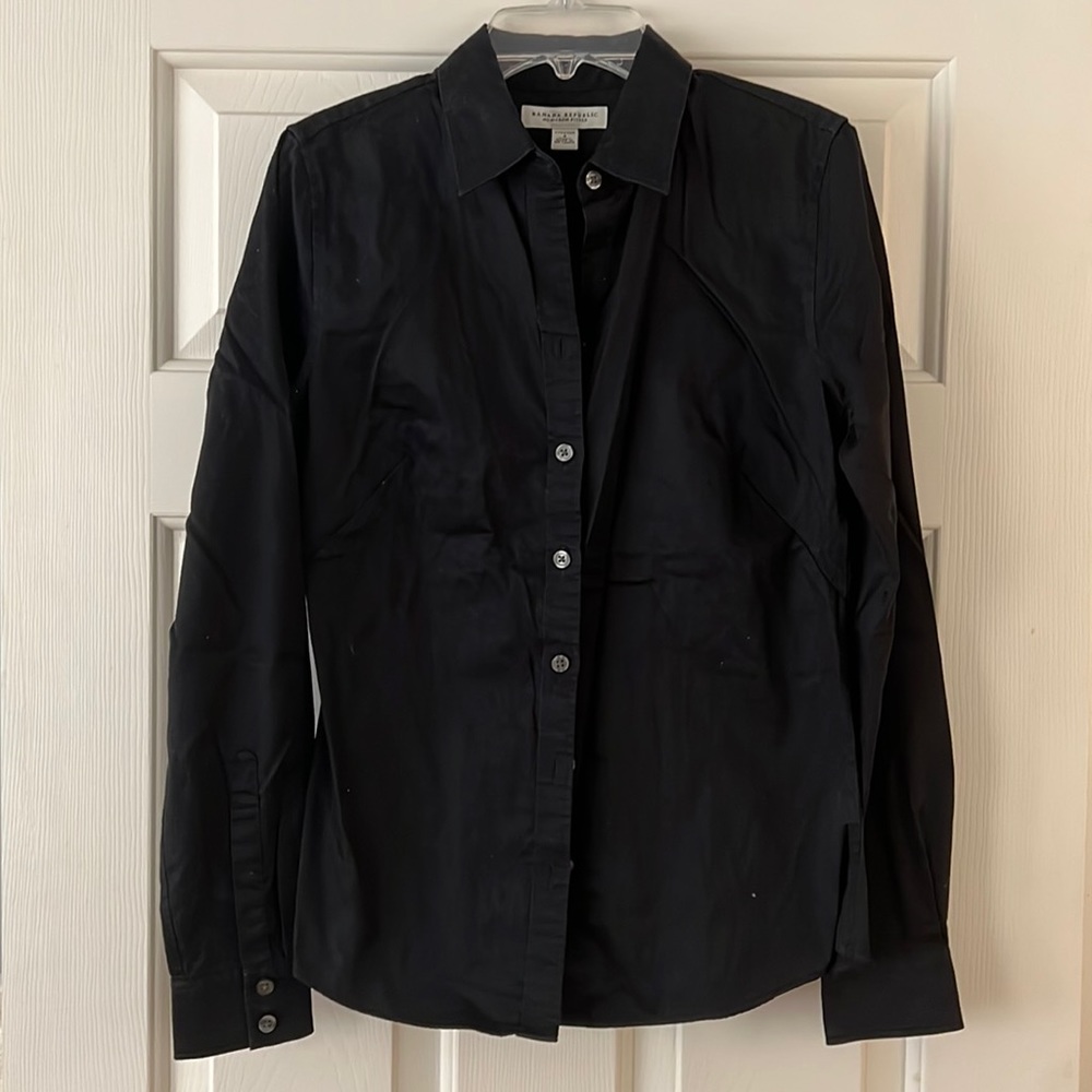 Banana Republic non-iron fitted button down